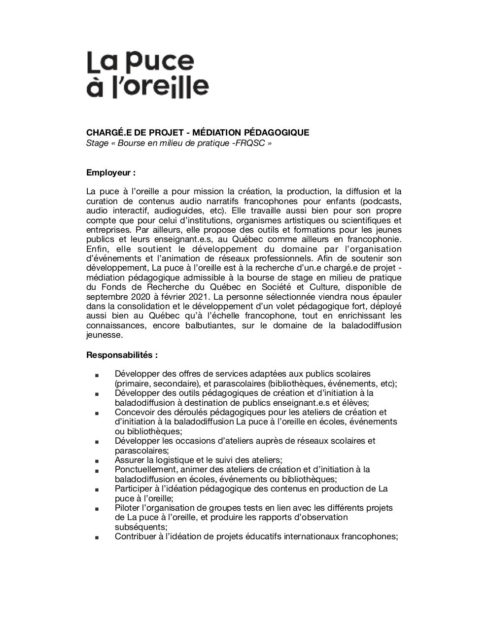 Aperçu du document Offre_stagiaire_educ_FRQSC_LPALO.pdf - page 1/2 Offre_stagiaire_educ_FRQSC_LPALO.pdf - page 1/2