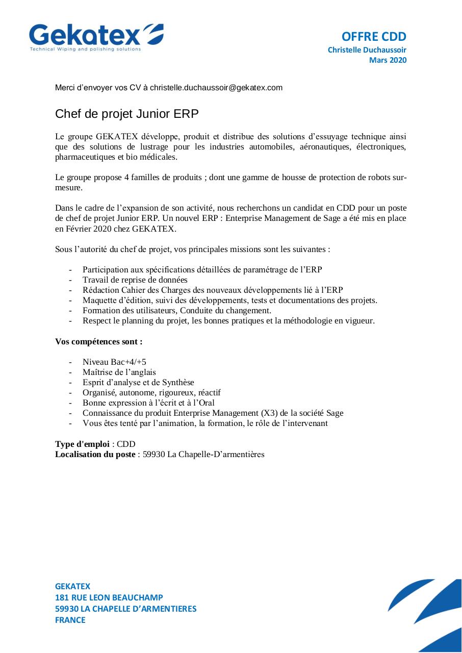 Aperçu du document chef de projet Junior ERP (2).pdf - page 1/1