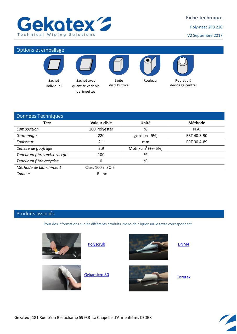 FT - WB00000006 - Lingette seche - FODEX .pdf - page 2/2