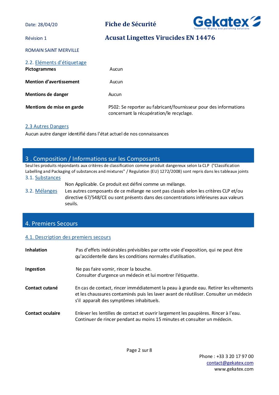 MSDS - WS00003629 - Acusat AQ Safe.pdf - page 2/8