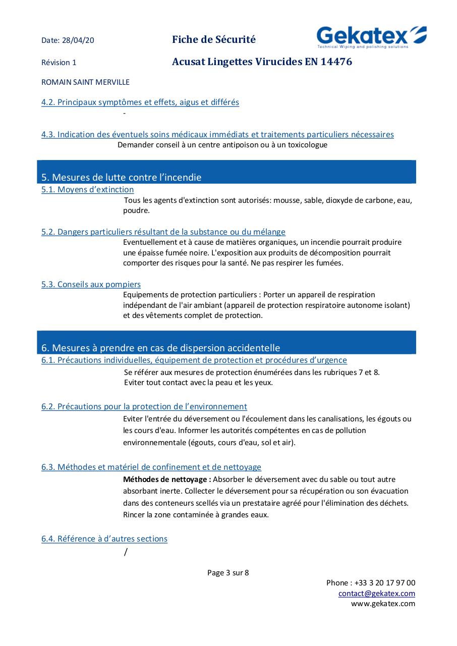 MSDS - WS00003629 - Acusat AQ Safe.pdf - page 3/8