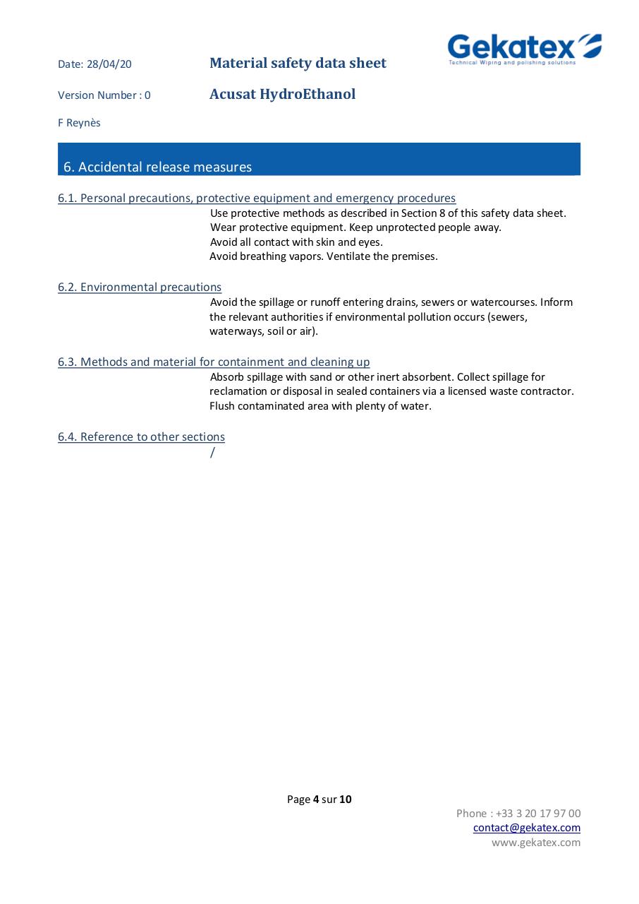 MSDS Acusat HYDROETHANOL ENGLISH V00 (1).pdf - page 4/10