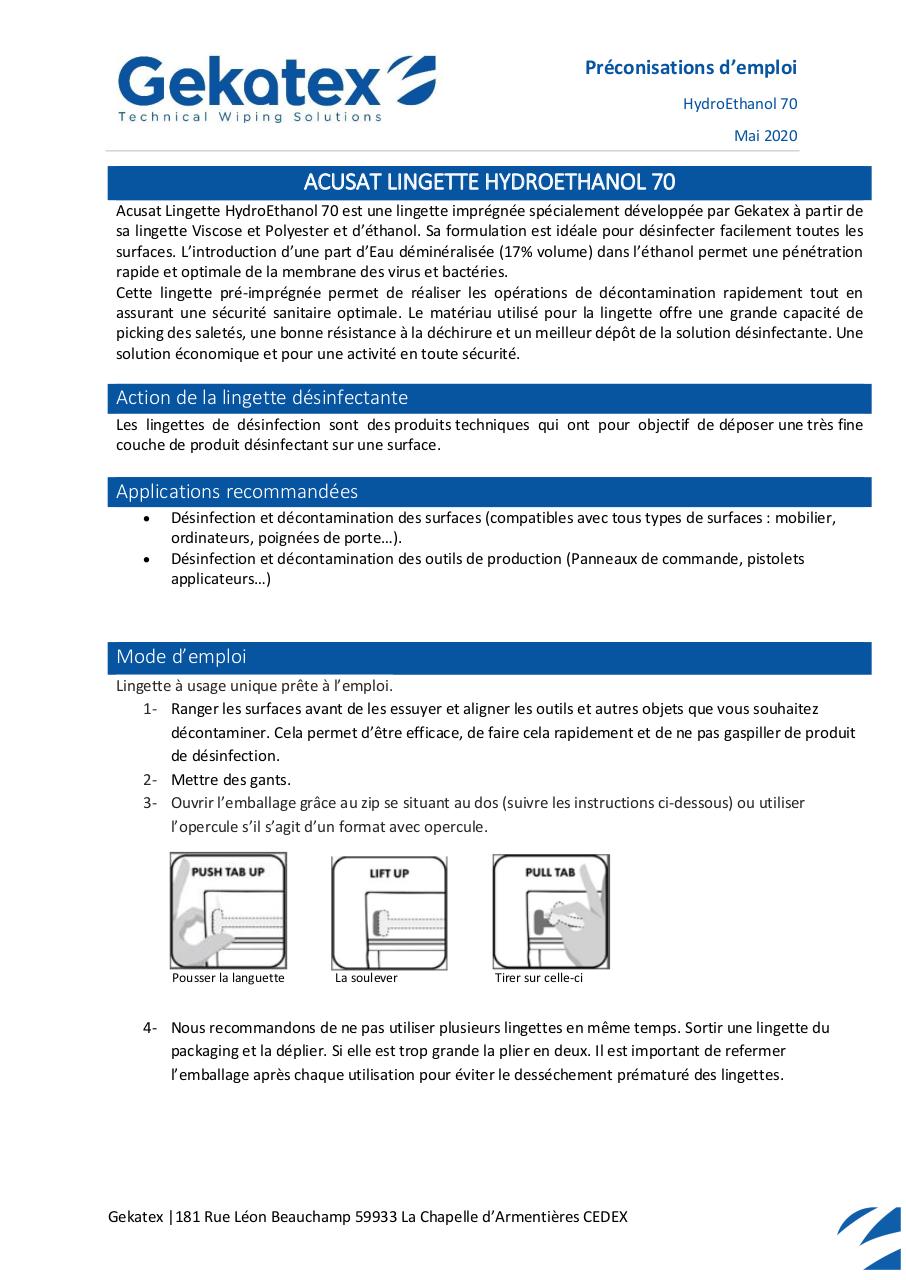 Aperçu du document PU - WS00003557 - Acusat HydroEthanol.pdf - page 1/3 PU - WS00003557 - Acusat HydroEthanol.pdf - page 1/3
